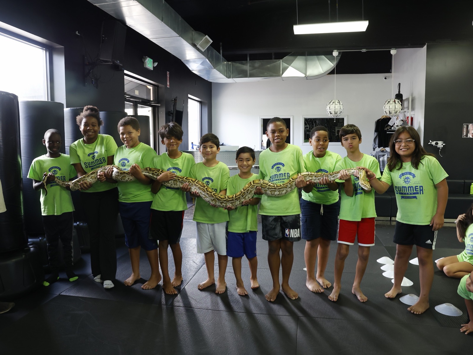 Campers at Dunellen's BEST Summer Camp